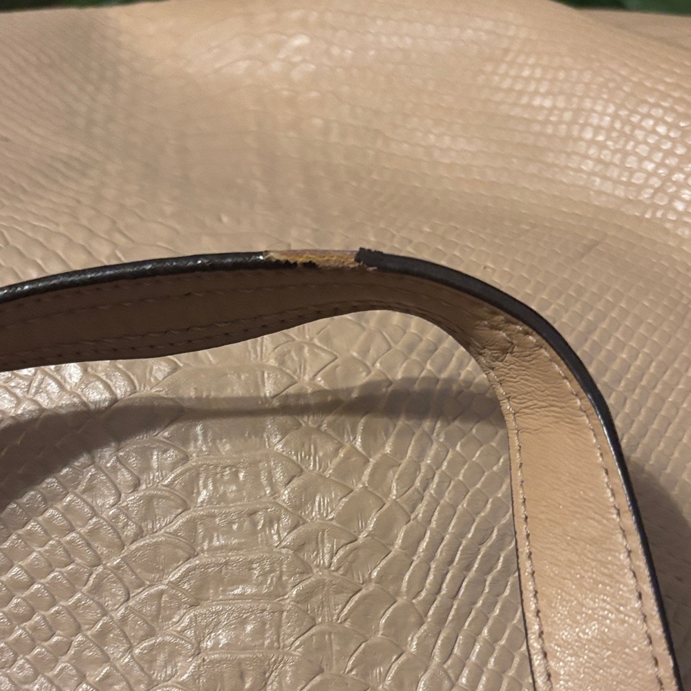 Coach Tan Textured Tote Bag - Picture 13 of 15